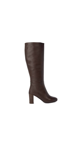 Hobbs London chocolate brown knee high boots