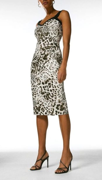 karen-millen-print-dress