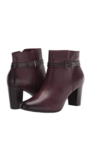 clarks-women-burgundy-ankle-boots-1