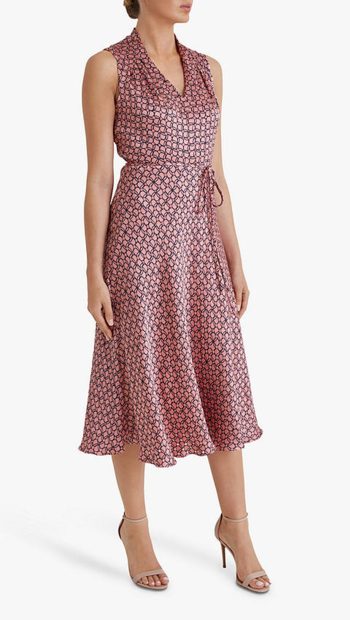 fenn-wright-manson-navy-coral-midi-dress