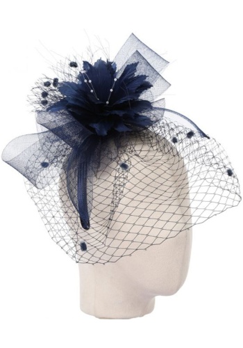 navy-blue-fascinator