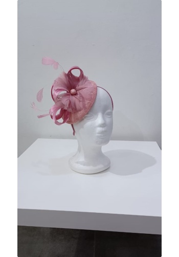 pink-fascinator