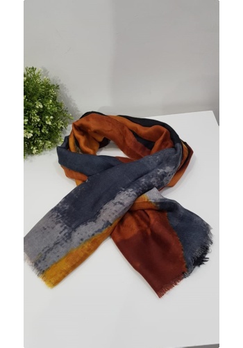 Print scarf 100% Polyester